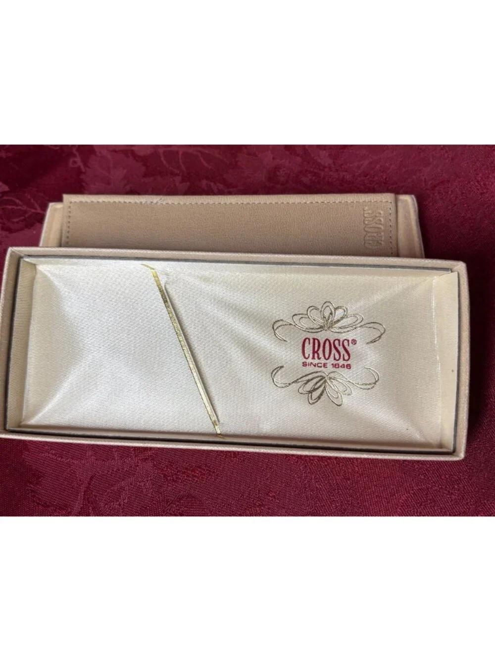 Vtg Cross Ladies Classic Black Ball Pen 2542 